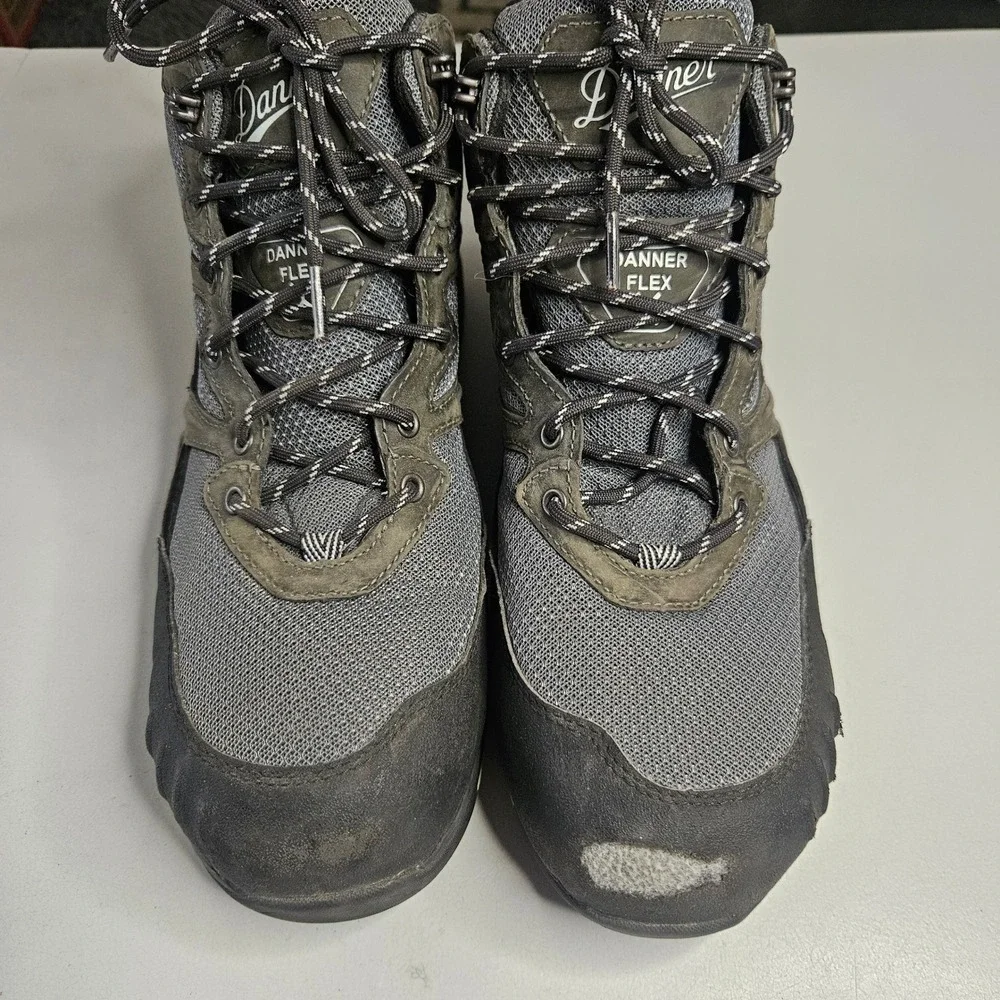 Danner Springfield 4.5 Gray White NMT Waterproof Work Boots Mens‎ 11 12252 EH